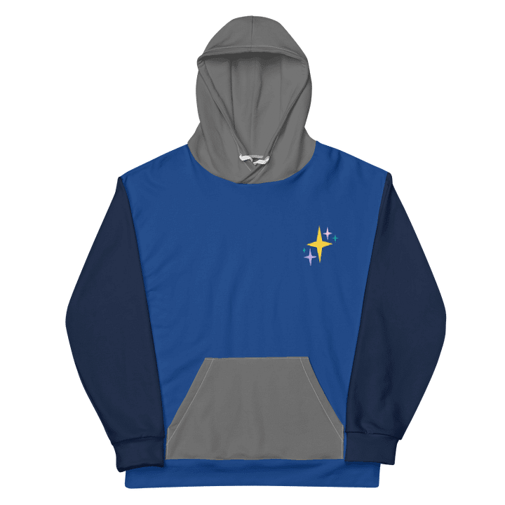 stardust colorway hoodie (blue & grey ver.) product image (1)