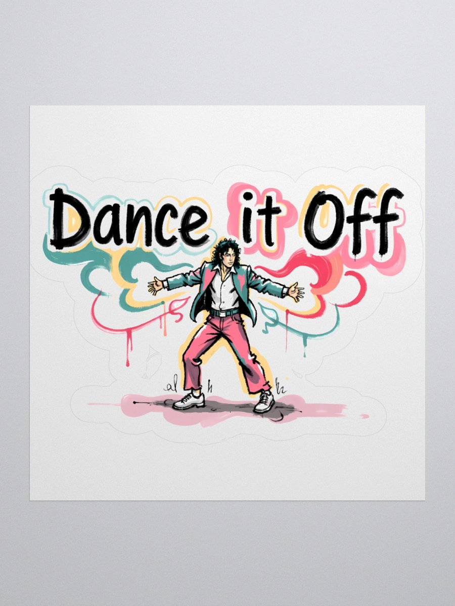 Graffiti Dance Party | 'Dance It Off' Vibrant Art product image (2)