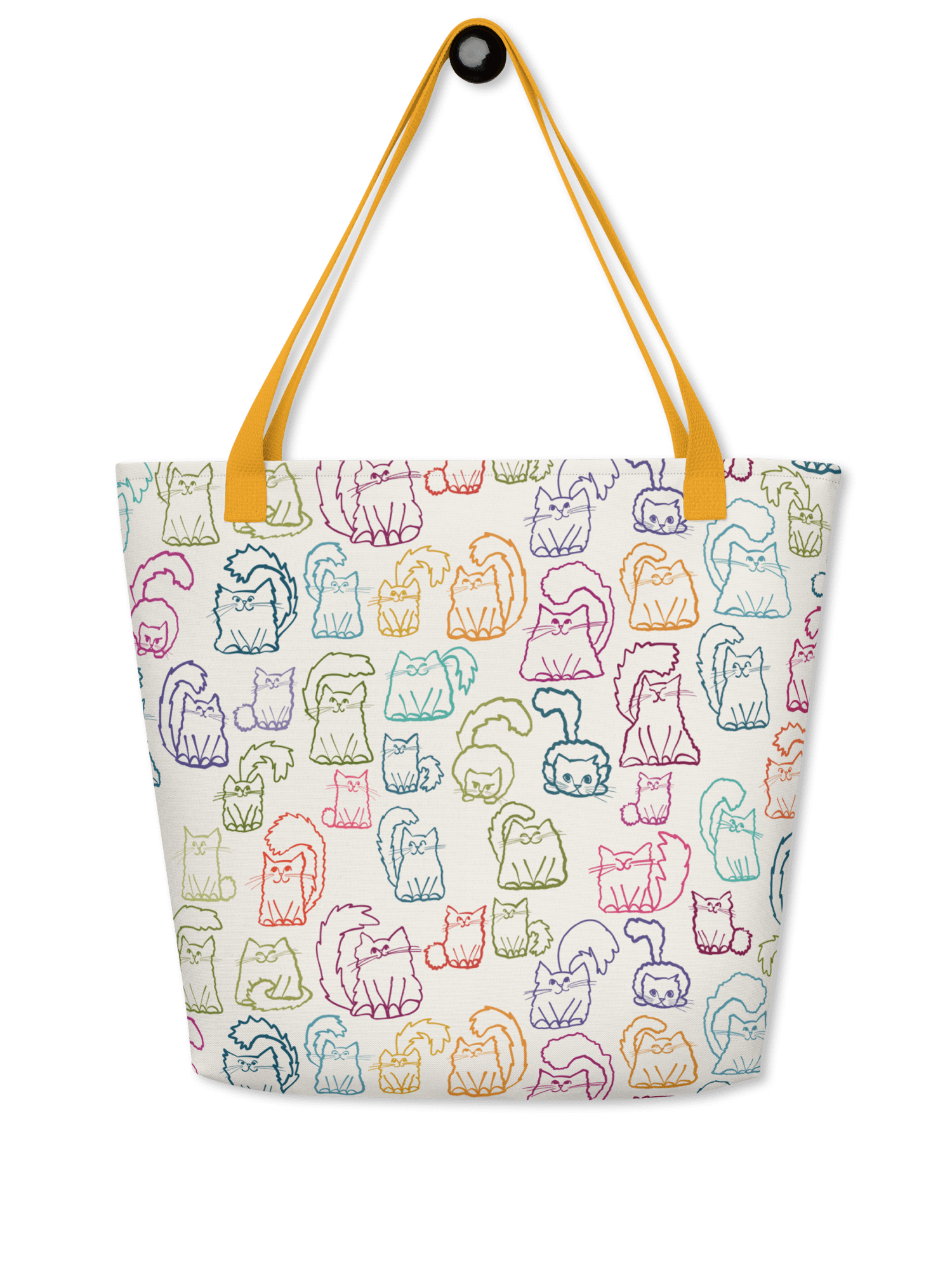 Sooo Many Cute Kitties Large Tote Bag product image (1)