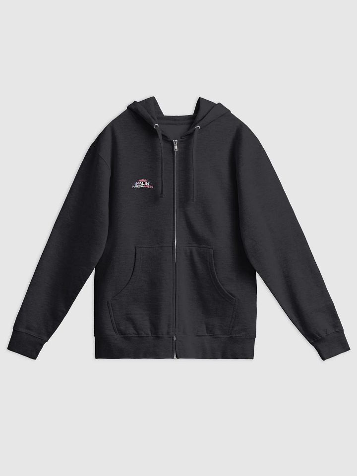 Malinmakesamess - Zip up hoodie (small logo front) product image (1)