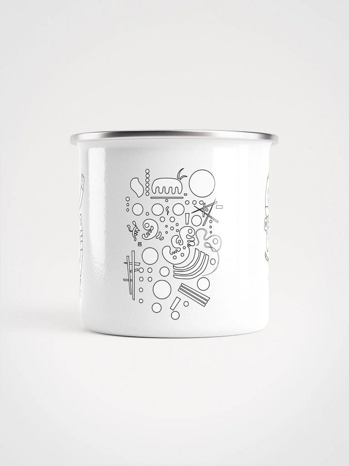 Color-Your-Own Kandinsky Enamel Mug product image (2)