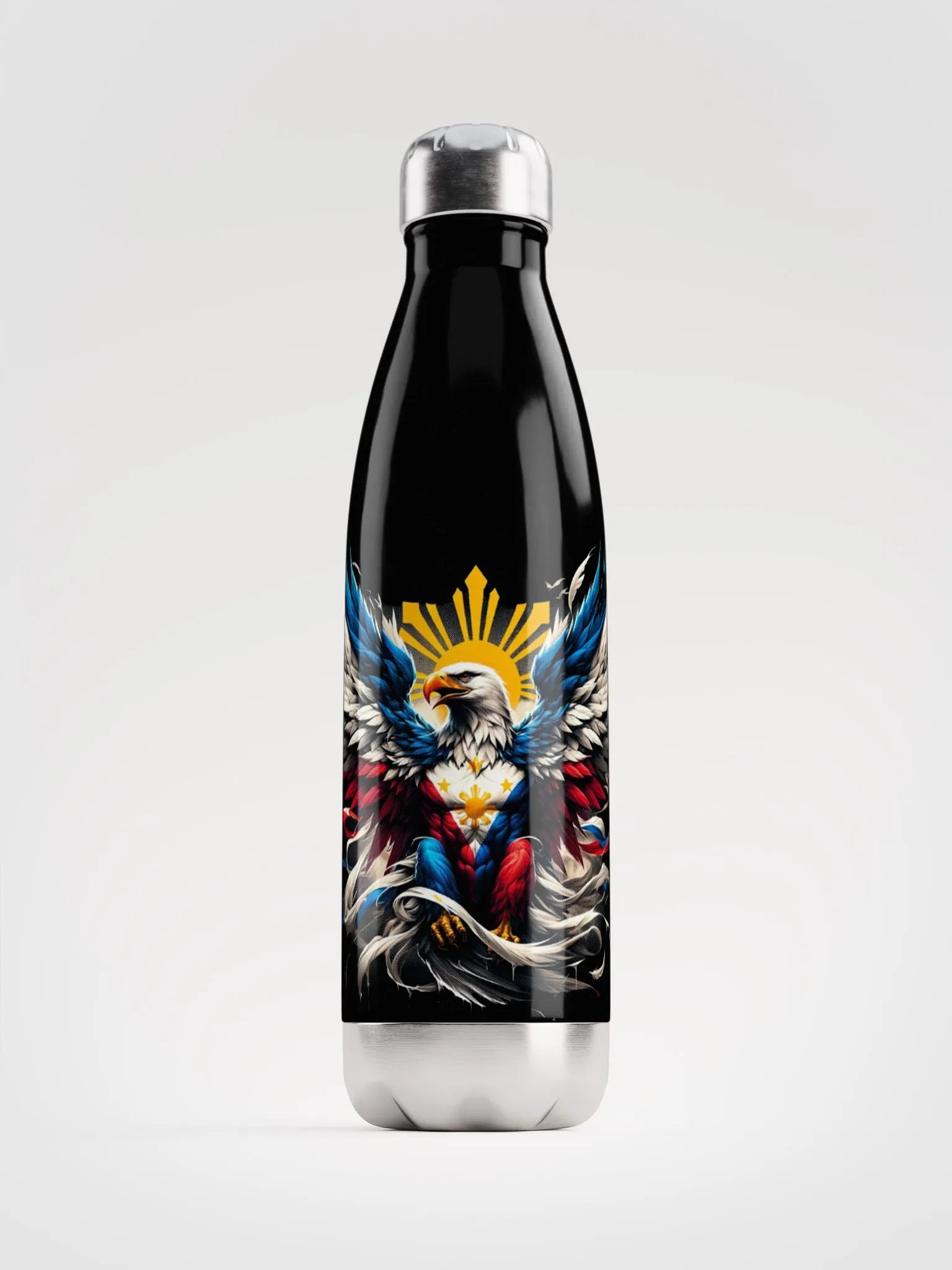 Philippine Eagle Pride STAINLESS STEEL Water Bottle: Hydrate with Heritage product image (1)