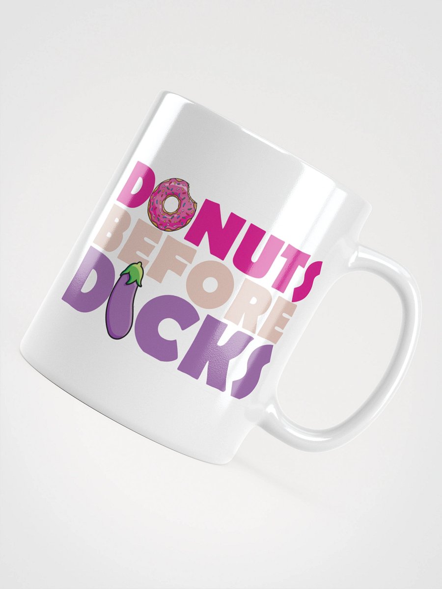 DONUTS BEFORE DICKS MUG product image (11)