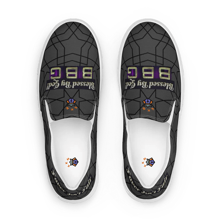 BBG Dark Grey & Black Men's Slip Ons product image (1)
