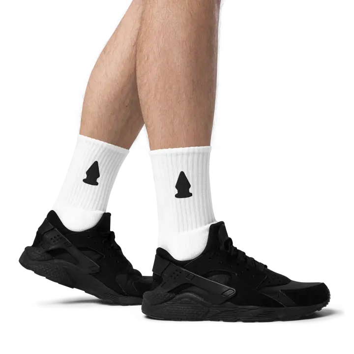 Black UFO · crew socks product image (1)
