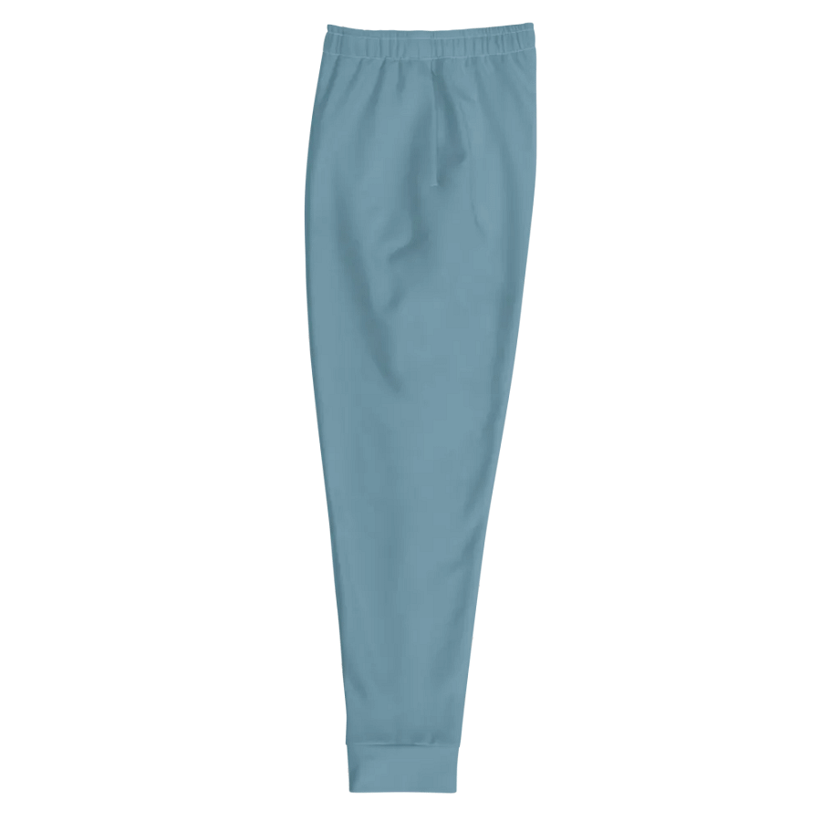 Plain Medium Light Blue Soft Summer Recycled Polyester Premium Men's Joggers by Treasure Pie product image (6)