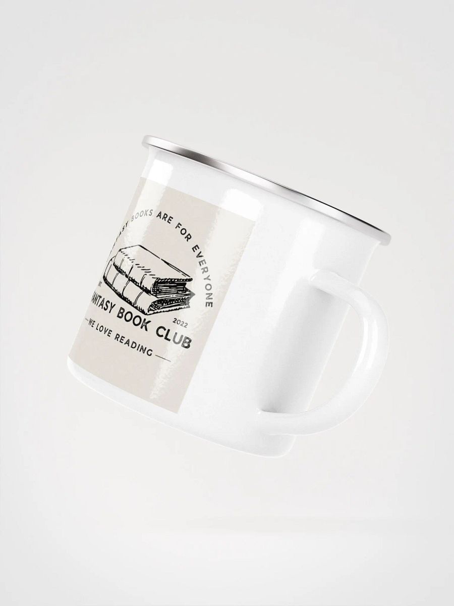 Fantasy Book Club: Fantasy Books Are For Everyone enamel mug product image (3)