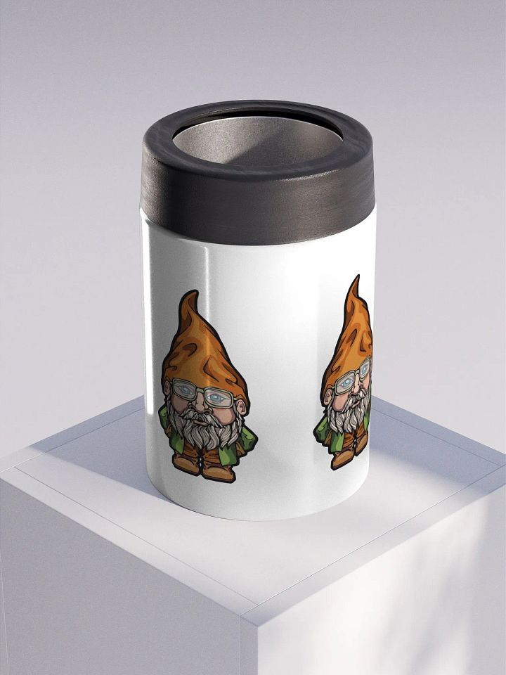 Stainless Steel Double-wall Koozie/Paintbrush Cup - White Background product image (1)
