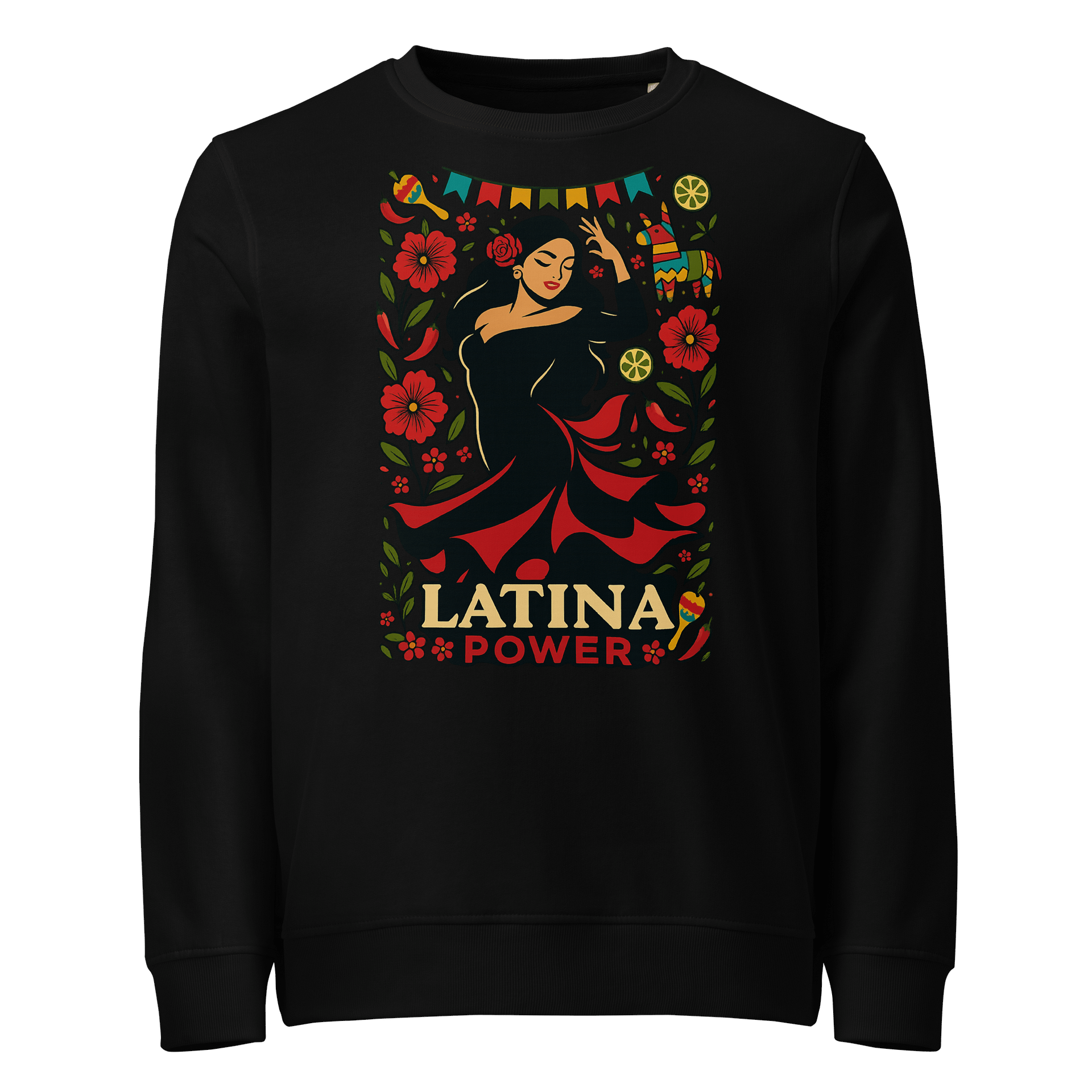 Latina Power Organic Sweatshirt product image (1)
