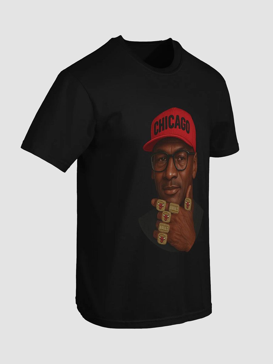Chicago Bulls Rings Illustration T-Shirt product image (7)
