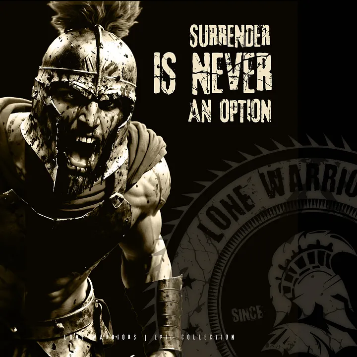 Surrender is never an option product image (1)