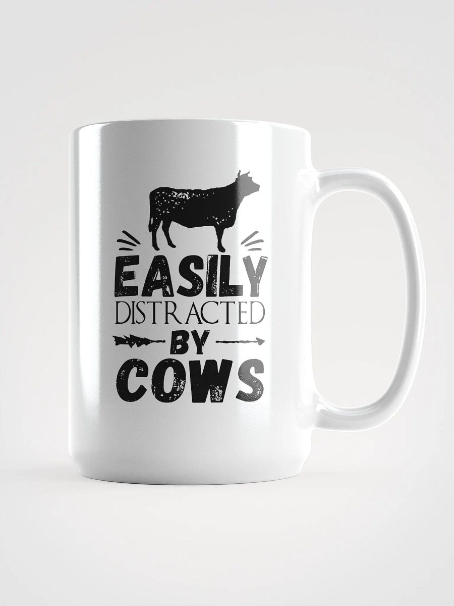 Easily distracted by cows - mug product image (1)