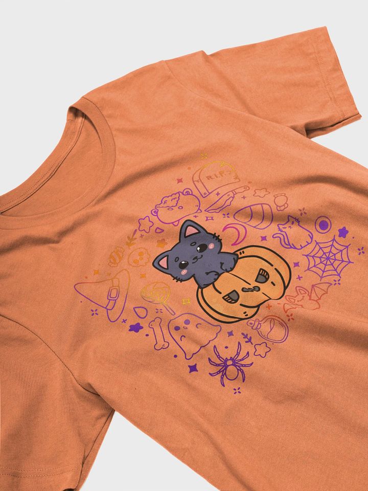 filled in pumpkin cat // t - shirt product image (2)