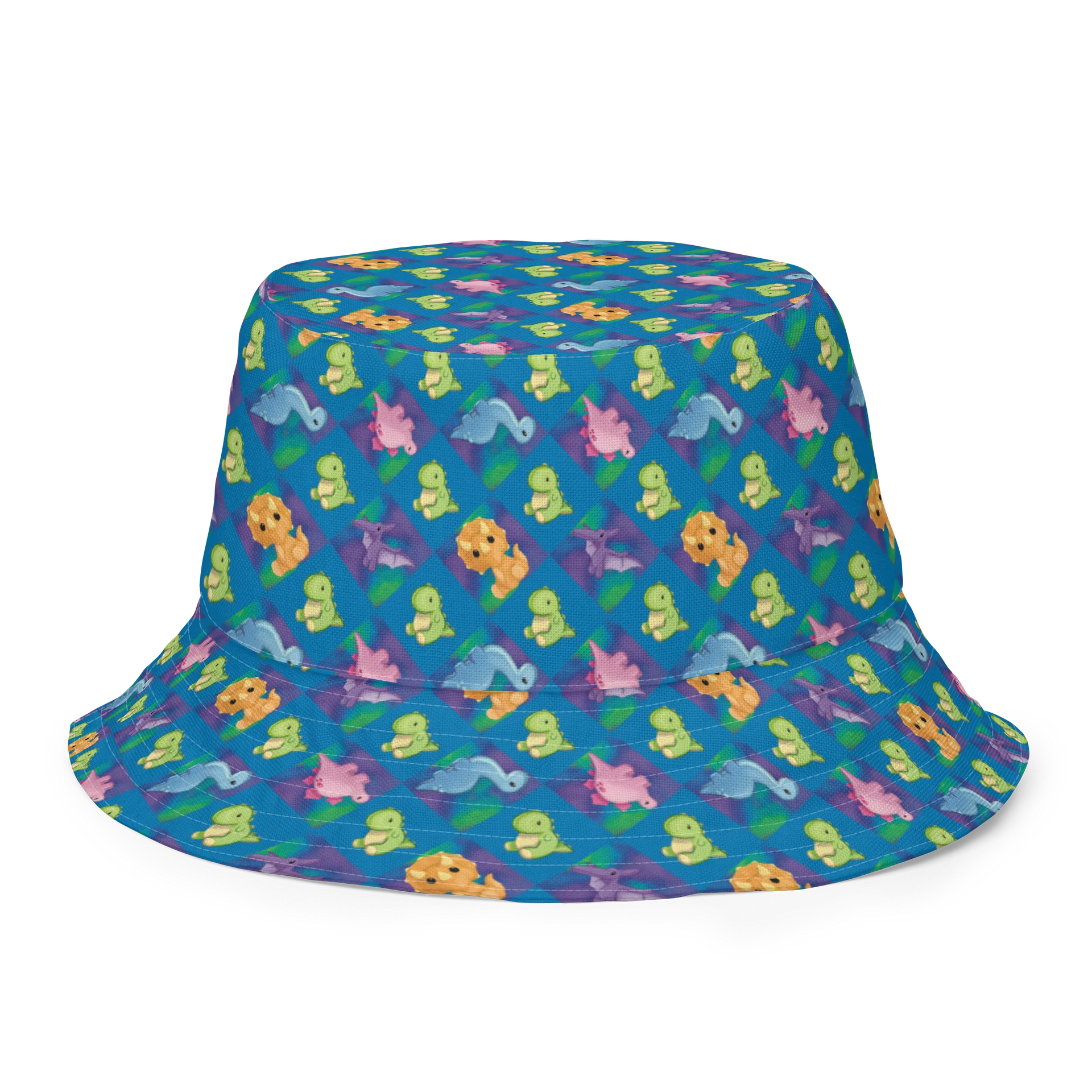 Cozy Dino Reversible Bucket Hat product image (8)