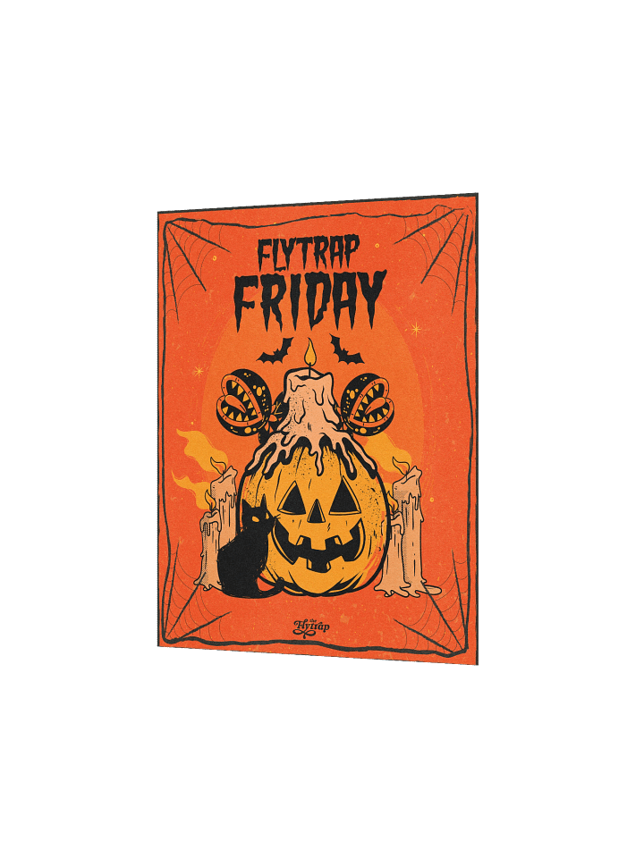 Flytrap Friday Pumpkin 8x10 Poster product image (2)
