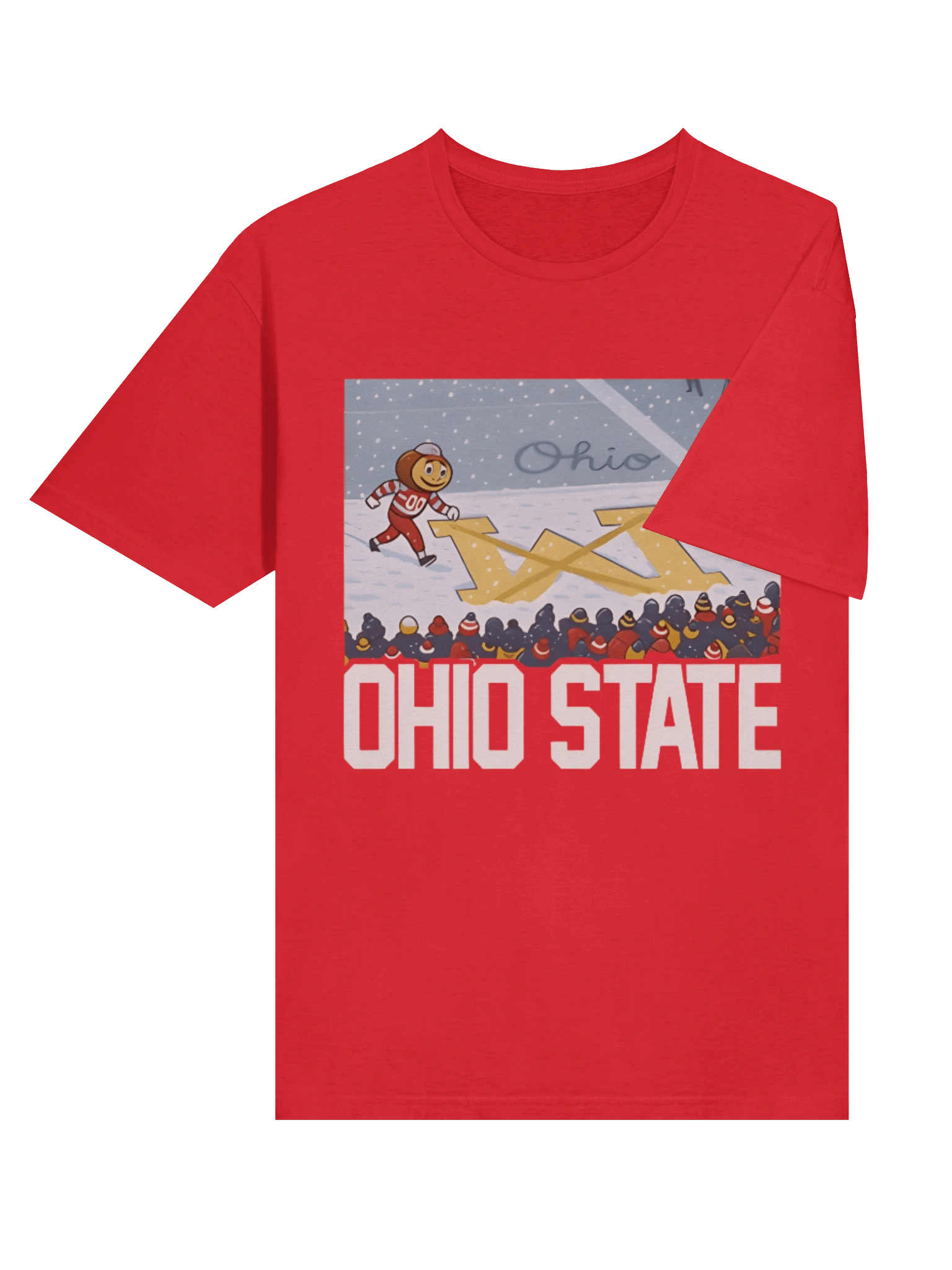 Ohio vs Michigan Rivalry Script Ohio On Big M the Greatest Rivalry in College Shirt product image (11)