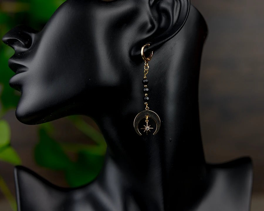 Crescent Moon Earrings product image (2)