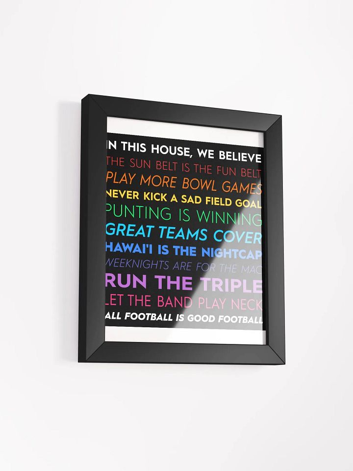 In This House Poster, Framed (7 Sizes) product image (14)
