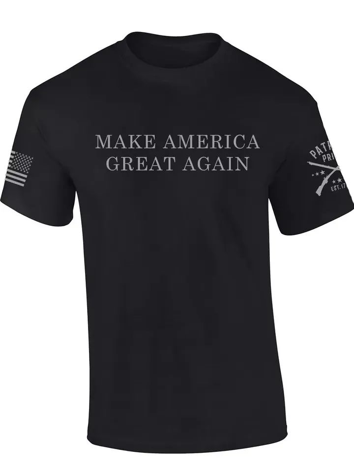 Trenz Shirt Company Trump 2024 Make America Great Again Dark MAGA Short Sleeve product image (1)