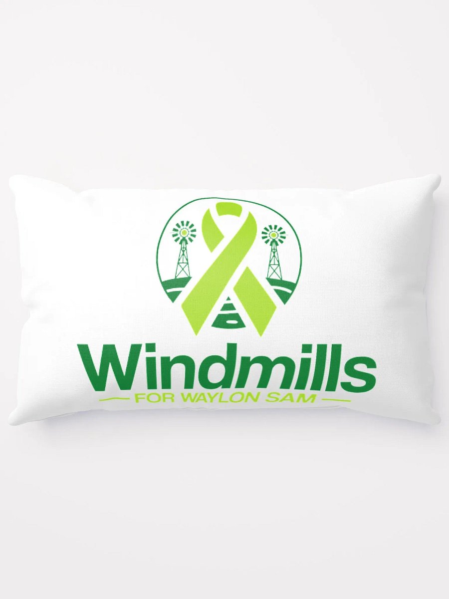 Windmills For Waylon Sam Pillow product image (1)