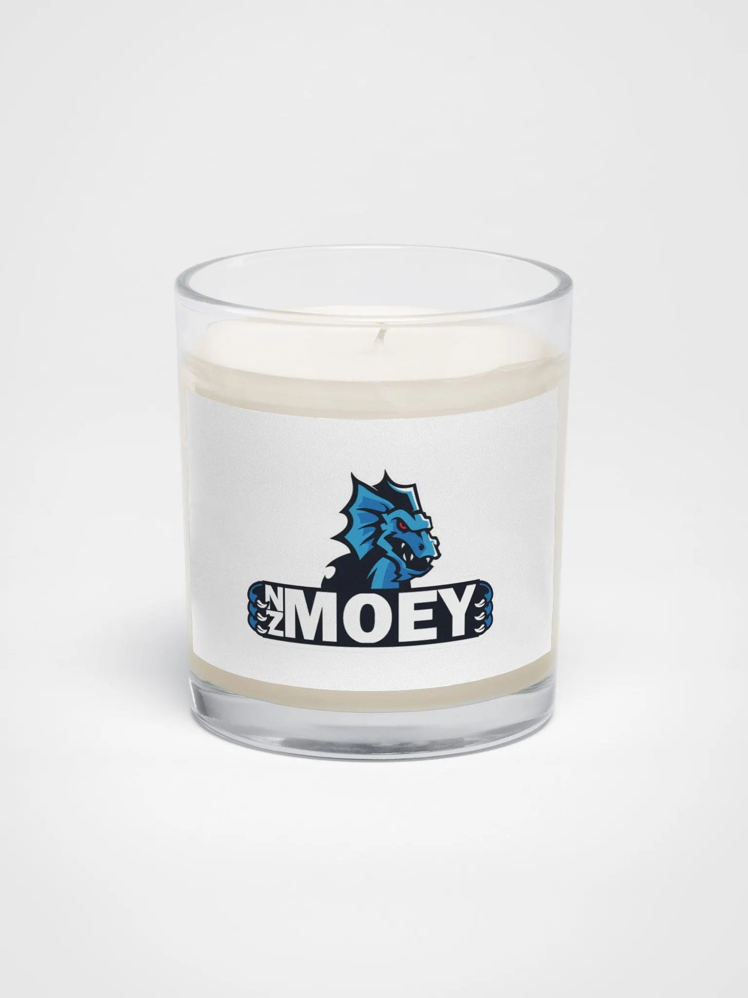 NZMOEY Soy Wax Candle In A Clear Glass Jar product image (1)