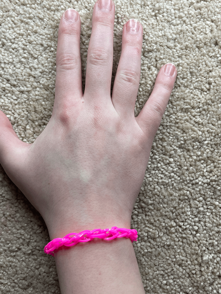 Pink Loom Bracelet! product image (2)