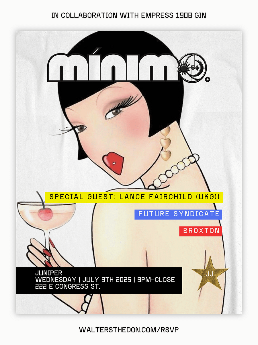 RSVP | minimo | July 9th | Bar Juniper product image (1)