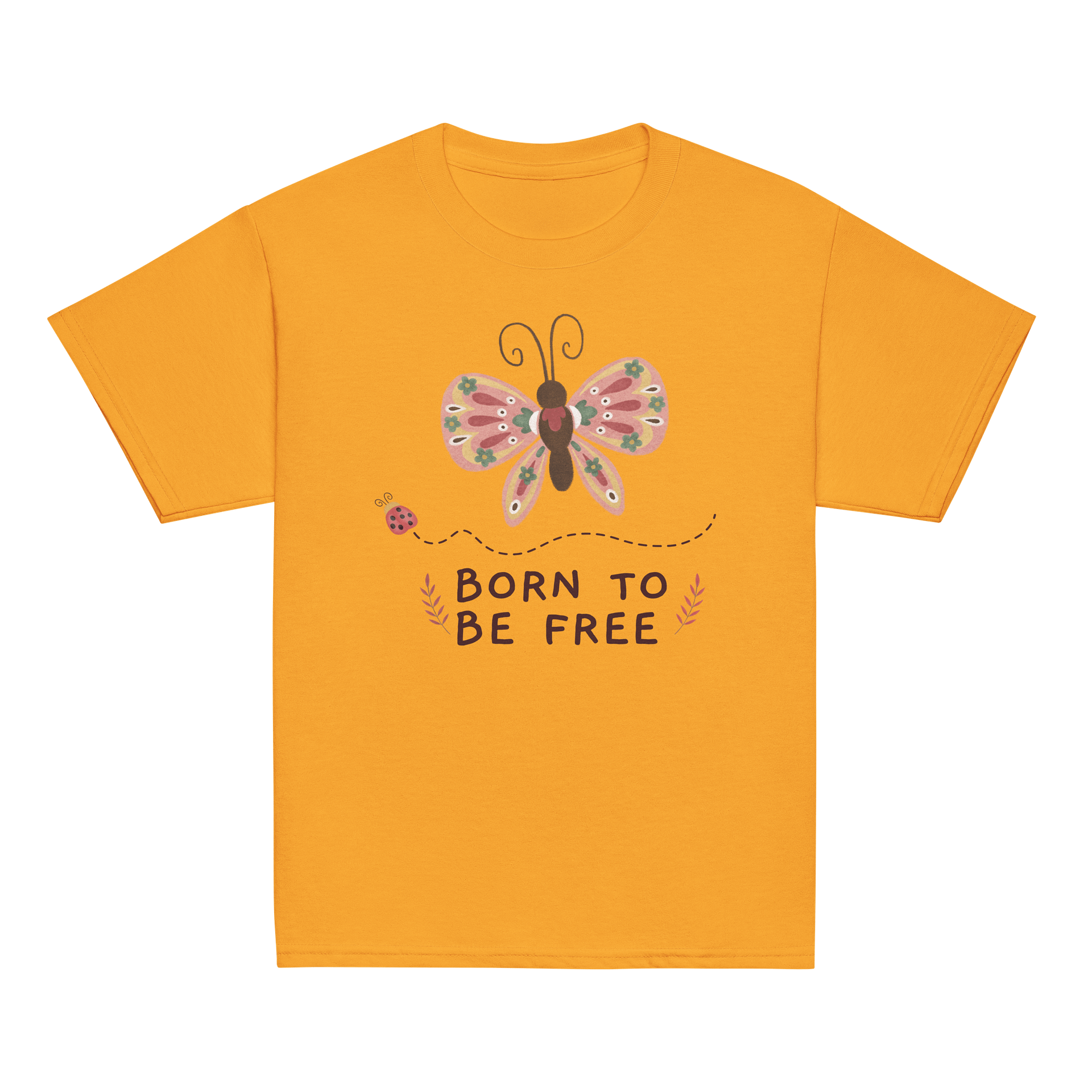 Free Spirit Butterfly Youth Tee product image (2)