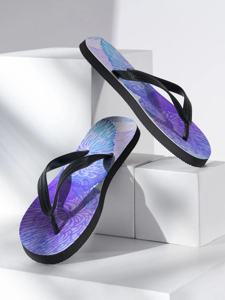 Purple Cheer Flip Flops product image (3)
