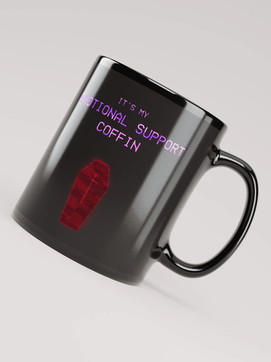 Emotional Support Coffin Mug (Right Handed) product image (7)