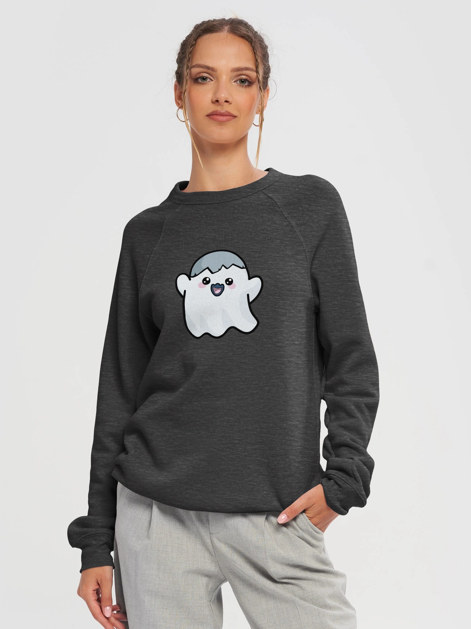 Ghost Battle Chicken Sweatshirt product image (4)