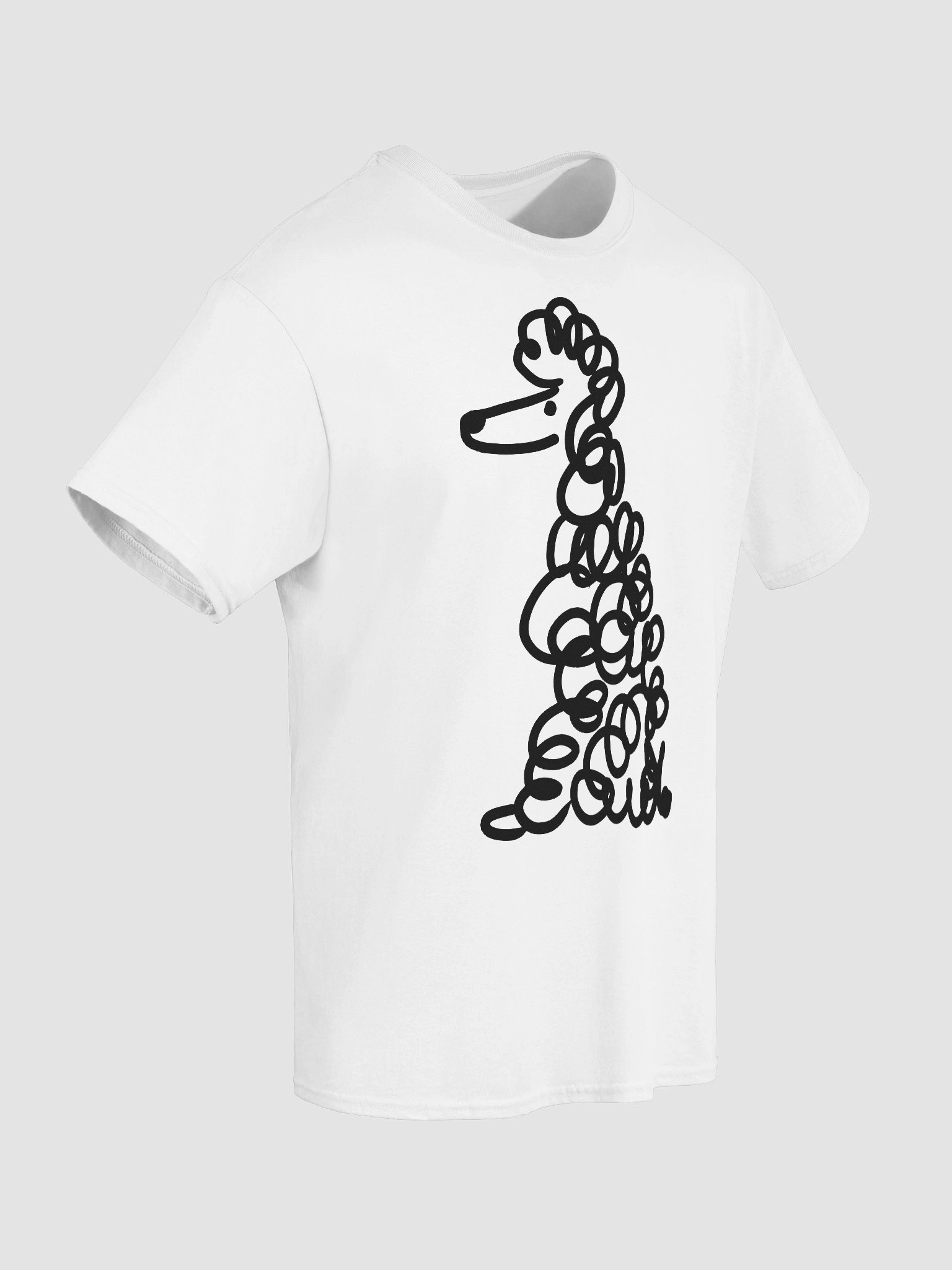 Poodle doodle graphic t-shirt product image (140)