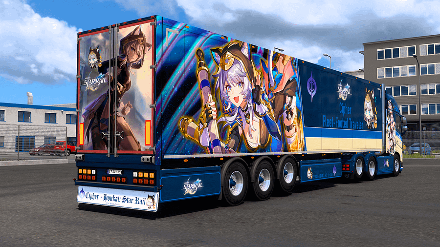 [ETS2] Cipher - Honkai: Star Rail [Combo Skin] product image (6)