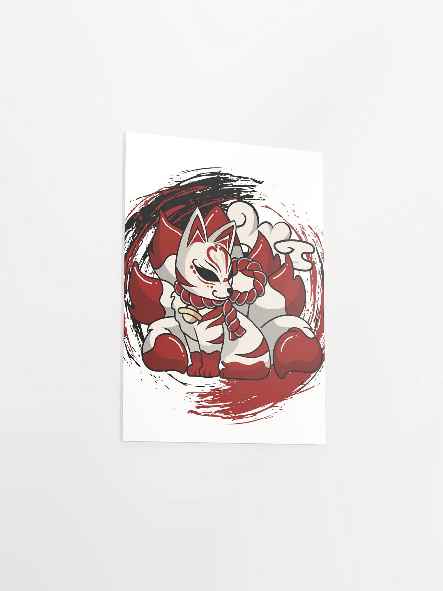 Poster BlooD Kitsune avec contour logo product image (3)