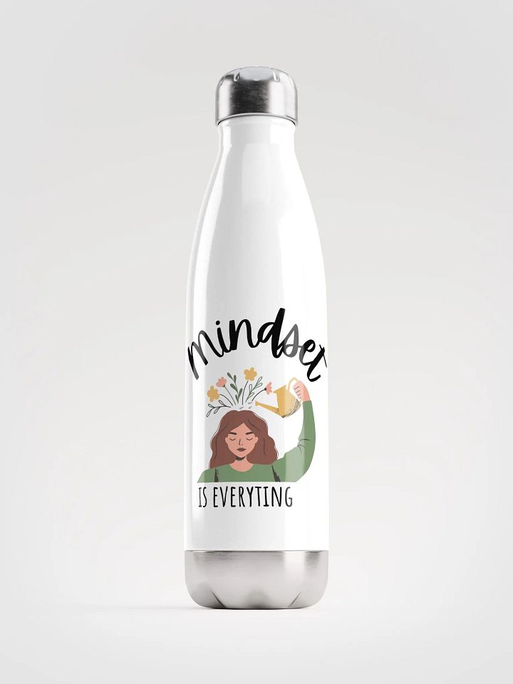 'Mindset is Everything' Steel Water Bottle product image (2)