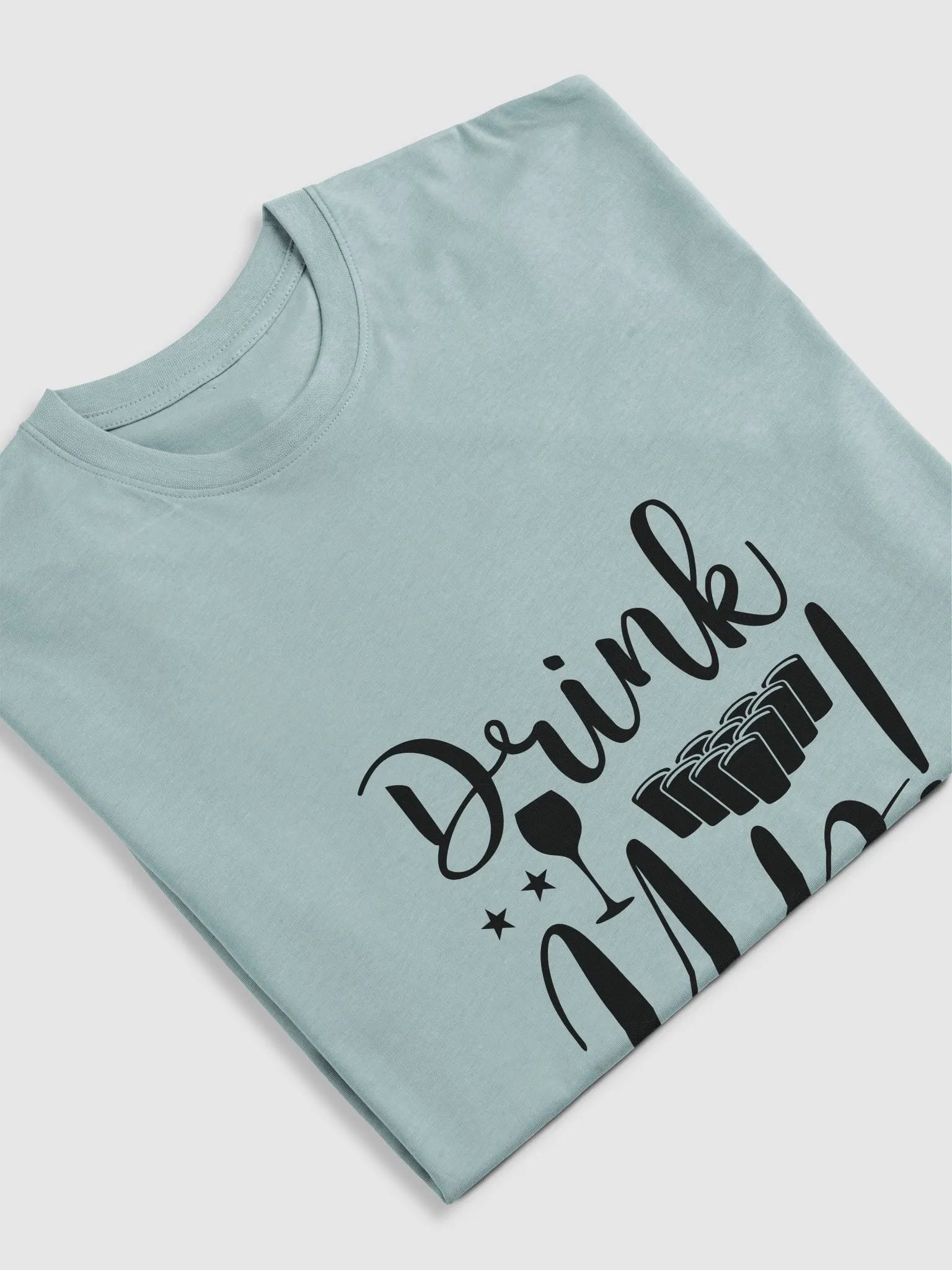 Drink Up in Style: Unique Apparel for Your Next Party or Bar Crawl! Midnight Black Premium Tee product image (18)