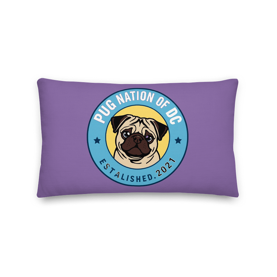 Pug Nation of DC Premium Pillow product image (2)