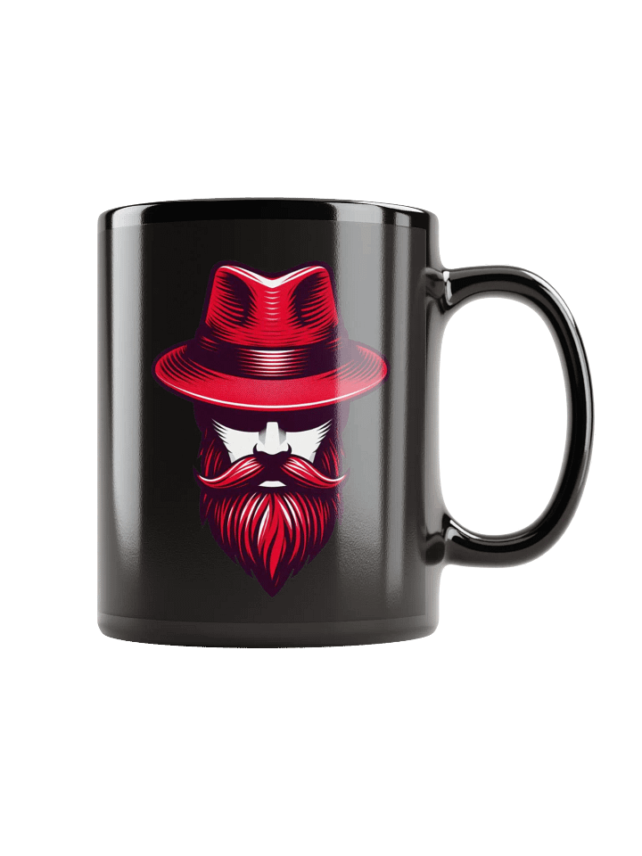 Linux Renaissance Black Ceramic Mug product image (1)