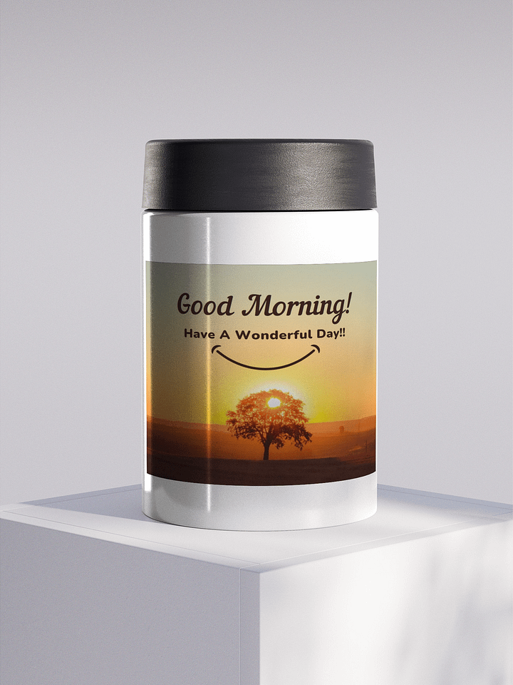 Smiling Sunrise Stainless Steel Koozie Set product image (1)