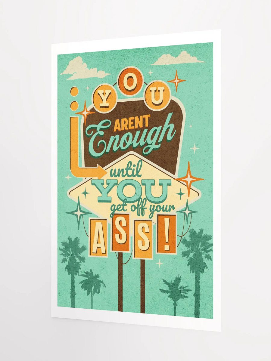 GET OFF YOUR ASS PRINT product image (6)