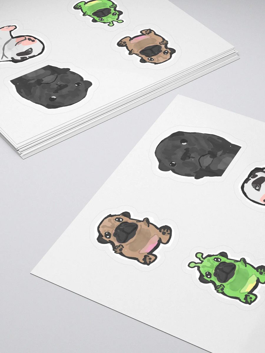 PIBBLE AND FRIENDS STICKER PACK product image (4)
