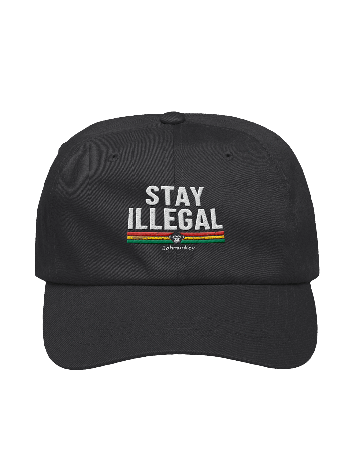Jahmunkey Stay Illegal Dad Hat product image (1)