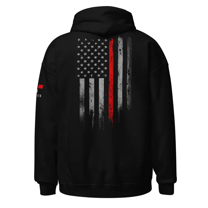 Thin Red Line Flag 3.0 Hoodie product image (1)