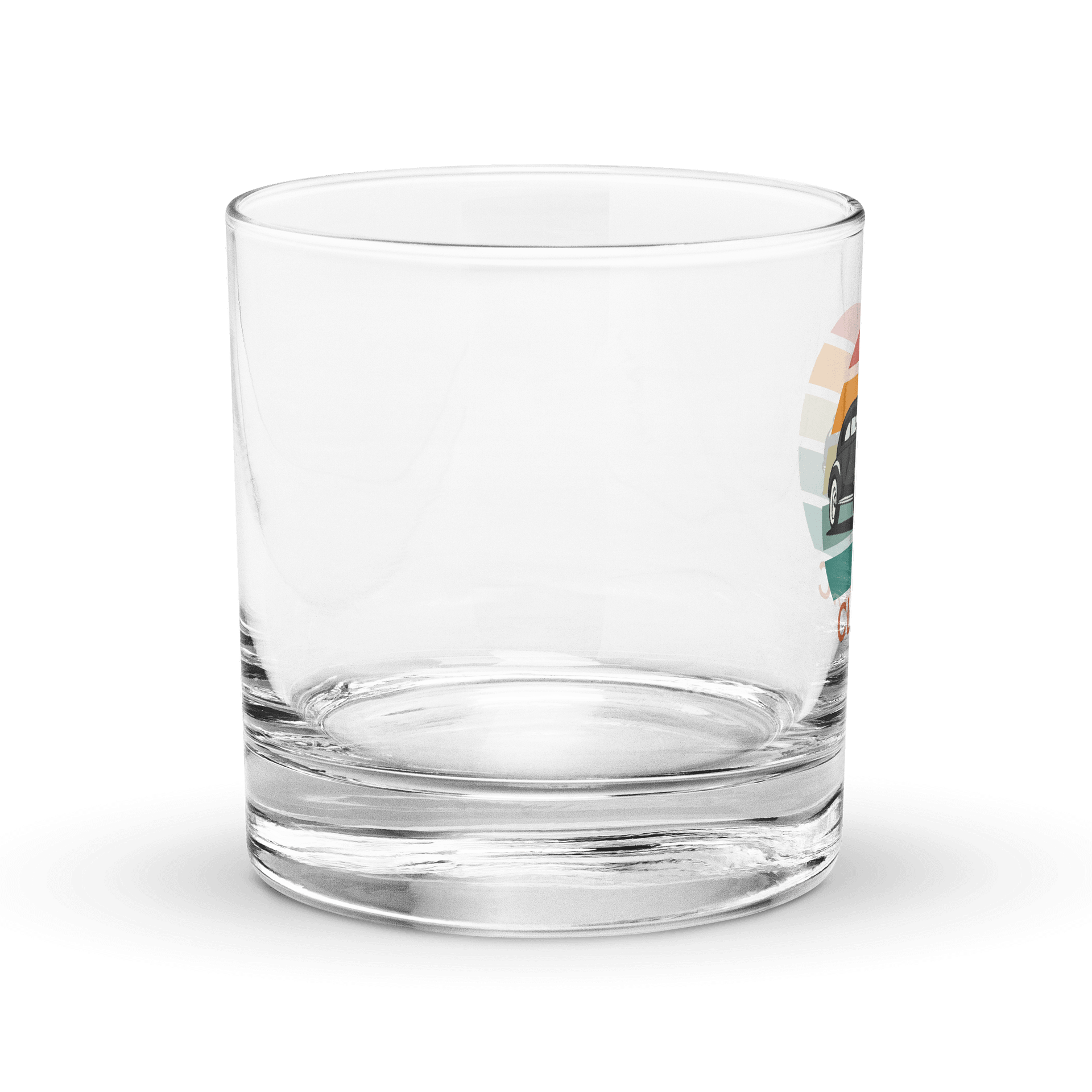Vintage Classic Car Rocks Glass product image (3)