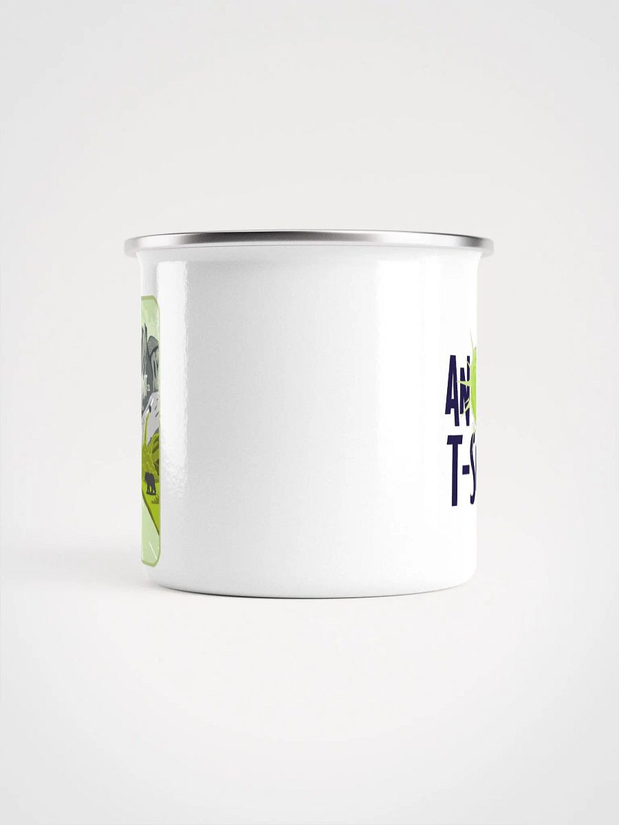 UFO Crash Bear Enamel Mug product image (2)