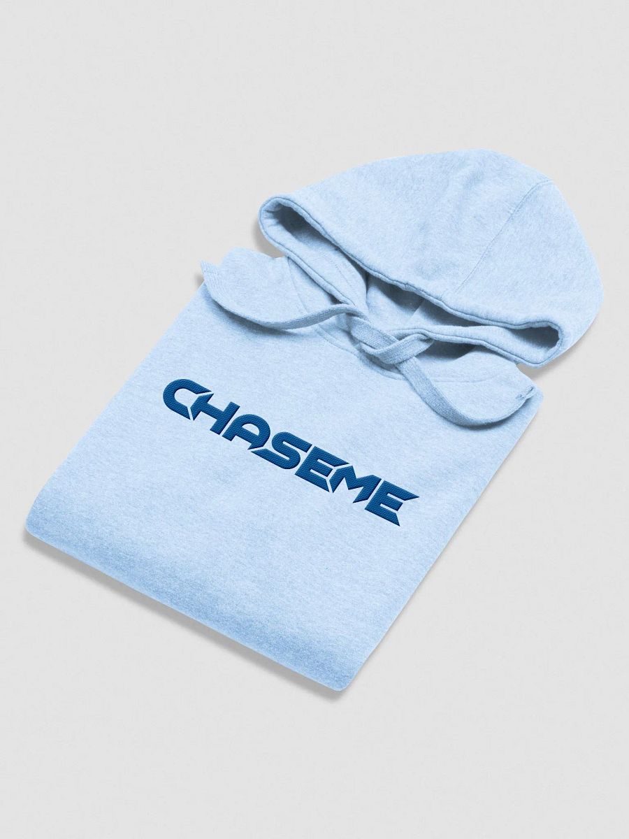 ChaseMe Embroidered Hoodie [All Blue] product image (4)