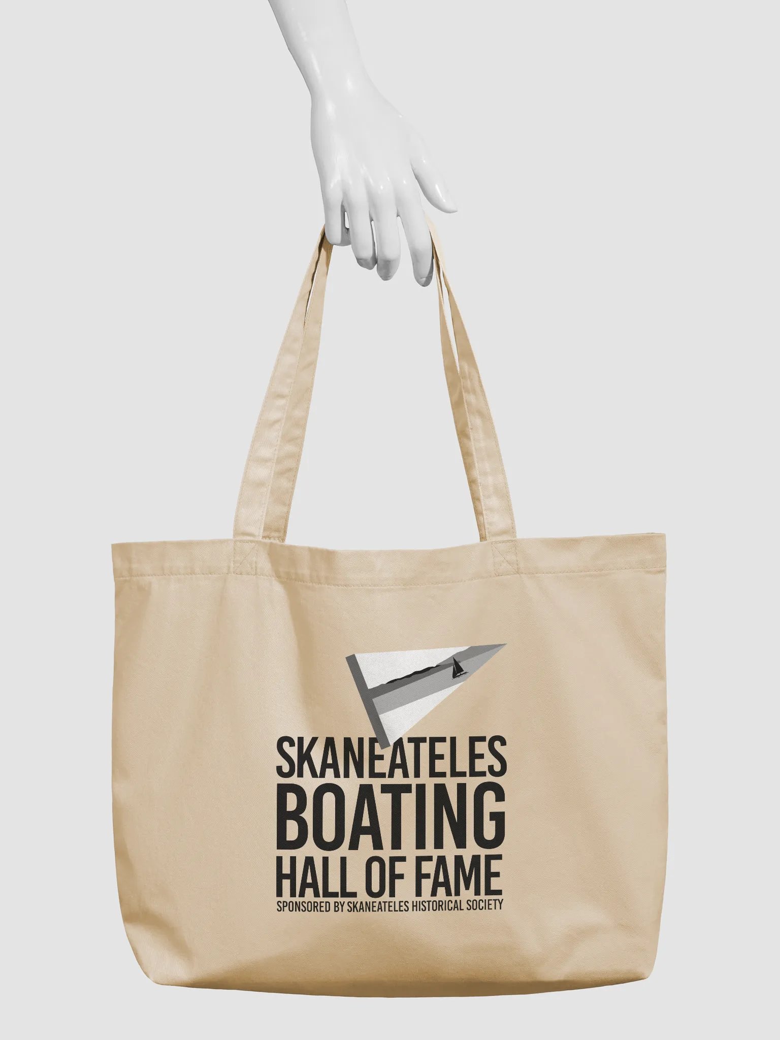 BHOF Sailboat Serenity Organic Tote Bag product image (3)