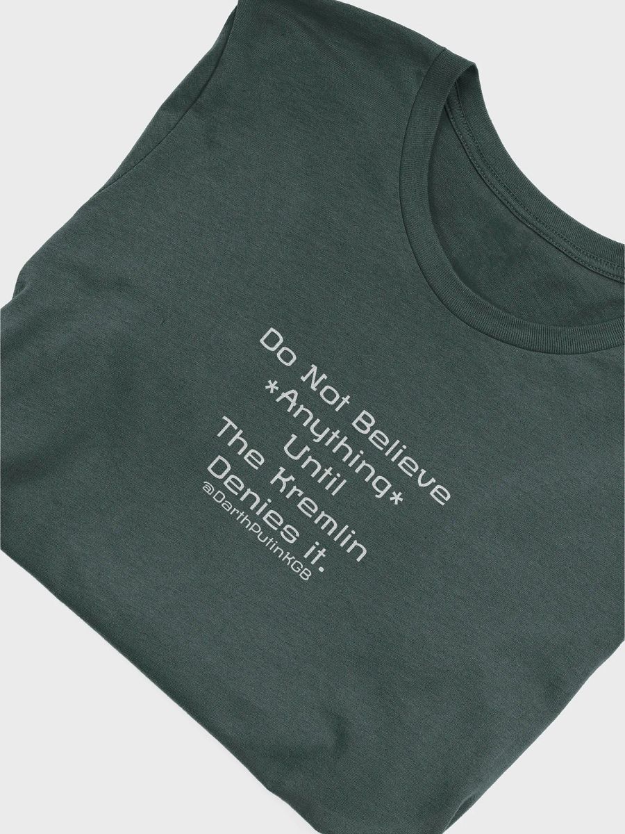 Kremlin denial t-shirt product image (45)
