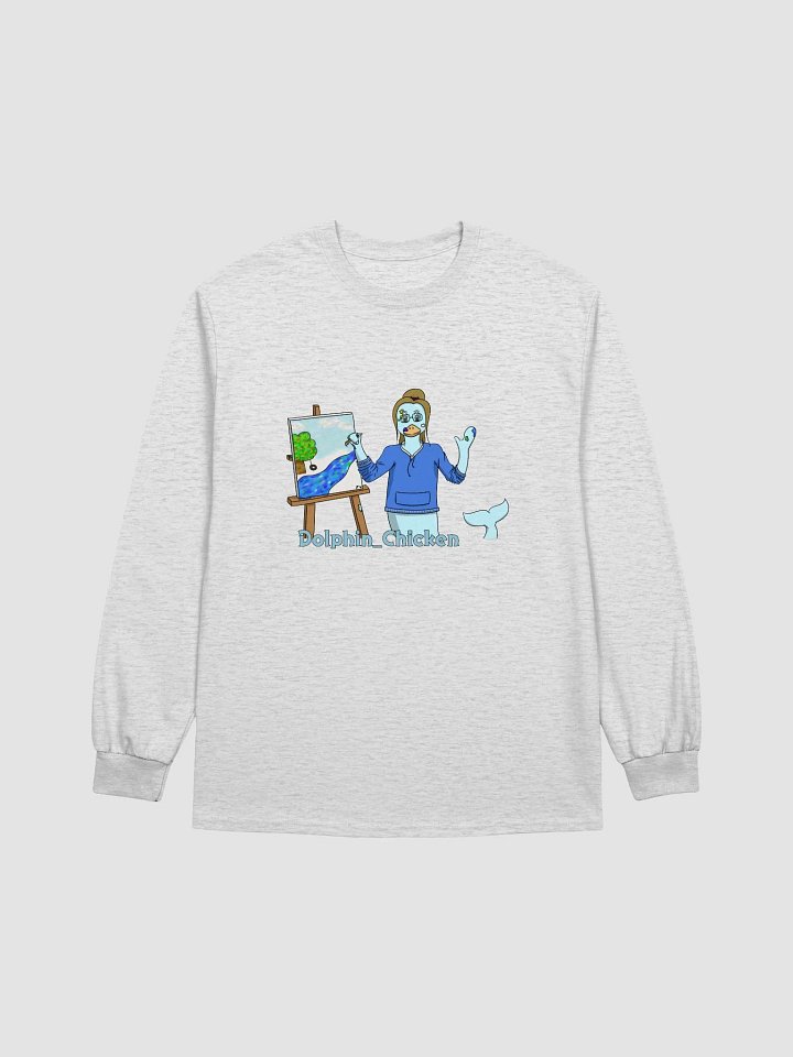 Dolphin's DC Painting LS Shirt product image (1)