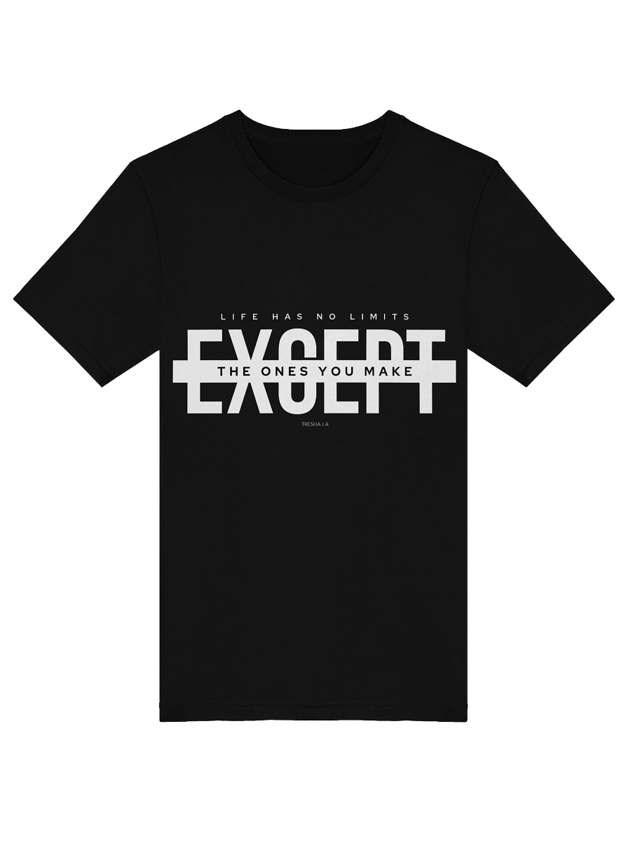 No Limits Black Tee – Break the Box You Built product image (5)